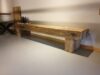 Oud eiken Tv meubel met balken onderstel 40 cm breed - Afbeelding 5