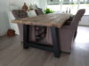 Tafel robuust oud eiken - Afbeelding 3