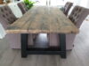 Tafel robuust oud eiken - Afbeelding 2