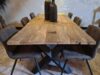 Tafel gebinten planken geborsteld - Afbeelding 4