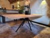Tafel gezandstraalde gebinten planken Modern - Afbeelding 8