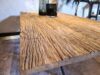 Tafel gezandstraalde gebinten planken Modern - Afbeelding 6