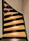 eikenhouten trapbekleding met ledverlichting eiken hout