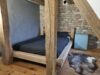 Eikenhouten balkenbed