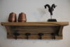 Kapstok oud eiken - Afbeelding 3