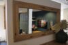 Spiegel met oud eiken omlijsting (130 x 70 cm) - Afbeelding 3