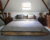 eikenhouten bed ombouw