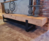 Tv meubel van licht glad hout