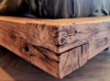 Oud eikenhouten bedframe