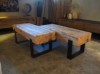 eikenhouten salontafels set