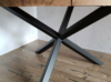 onderstel bij ronde houten tafel