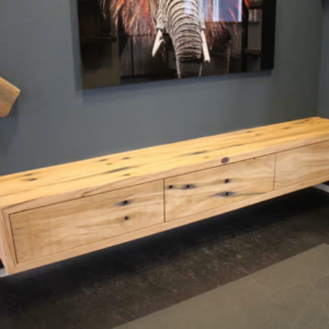 laag houten tv-meubel