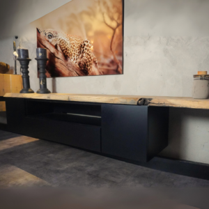 Moderne oud eiken tv-meubel