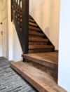 oud eikenhouten trapbekleding
