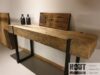 Side table oude balken - Afbeelding 2