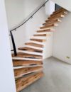 trap zwevend oud eikenhout