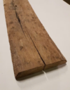 oud houten ruwe plank