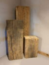 Eiken sokkels 25 x 15 cm