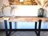 Side table burned - Afbeelding 2