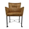 Eetkamerstoel London cognac