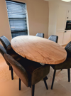 ovale tafel eikenhout
