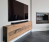 Dun houten tv meubel