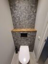 Toiletplank oud eiken - Afbeelding 2