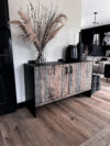 Dressoir staal eiken - Afbeelding 5