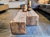 Salontafel set oud eiken - Afbeelding 3