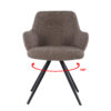 Doreen Boucle Brown - Afbeelding 2