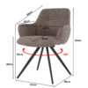 Doreen Boucle Brown - Afbeelding 6