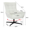 Fauteuil Naomi Pearl - Afbeelding 6