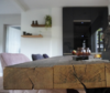 tafel met uniek oud eikenhout