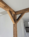Koven bekleding met oud eikenhout - Afbeelding 4