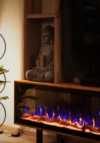 Luxe Cinewall eikenhout met ingebouwde sfeerhaard - Afbeelding 5