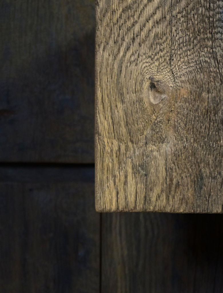 Close-up houten meubel
