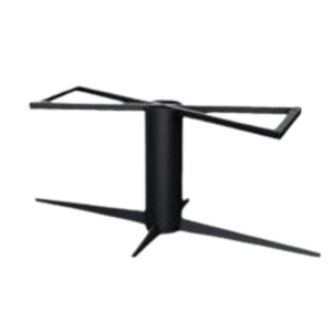 Onderstel eettafel met ronde koker