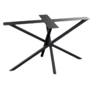 Onderstel zwart eettafel mikado k40x40