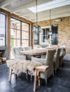 Deens ovale oud eiken tuintafel
