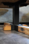 Eettafel Deens ovaal met design poot hout/staal - Afbeelding 3