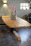 tafel deens ovaal eikenhout geschaafd